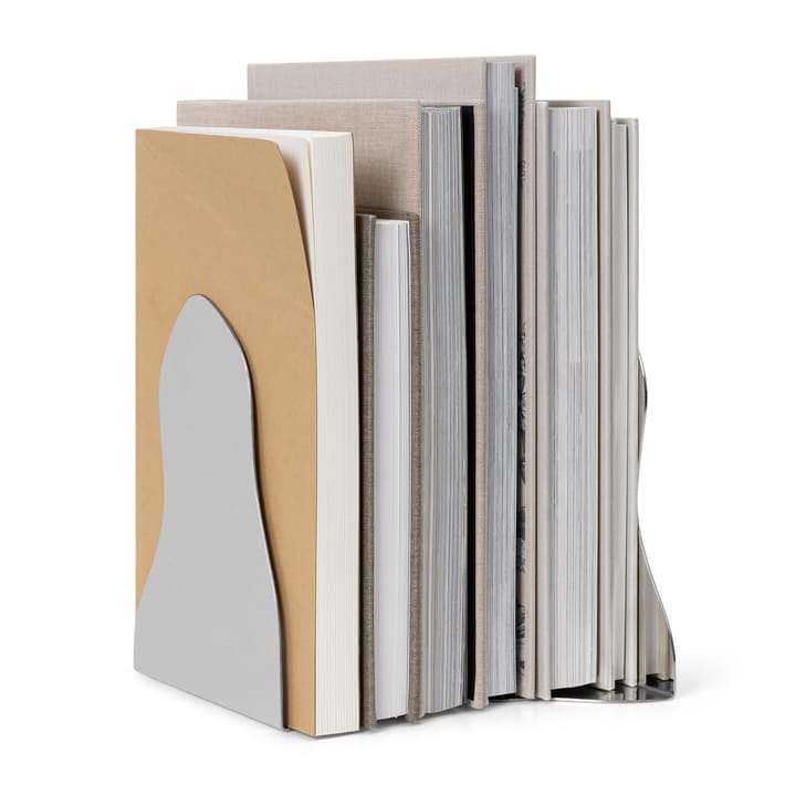 Serre-livres Pond lot de 2 - Mirror polish - ferm LIVING