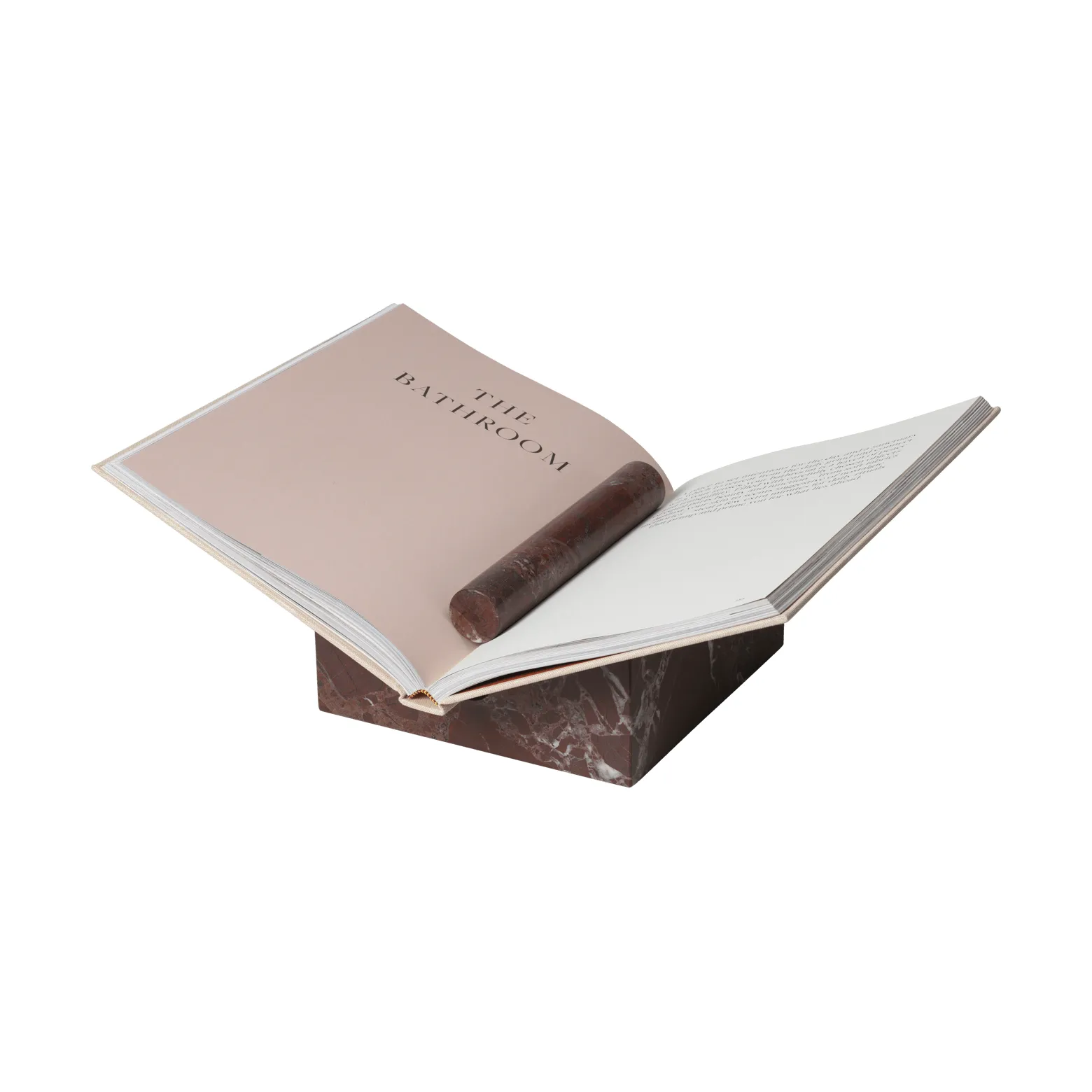 Serre-livres Tvara, Rosso levanto, 22x22 cm Ferm Living