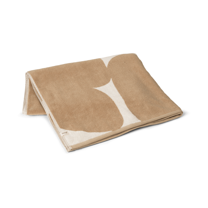 Serviette de bain Ebb 100x150 cm - Sand, off-white - Ferm LIVING