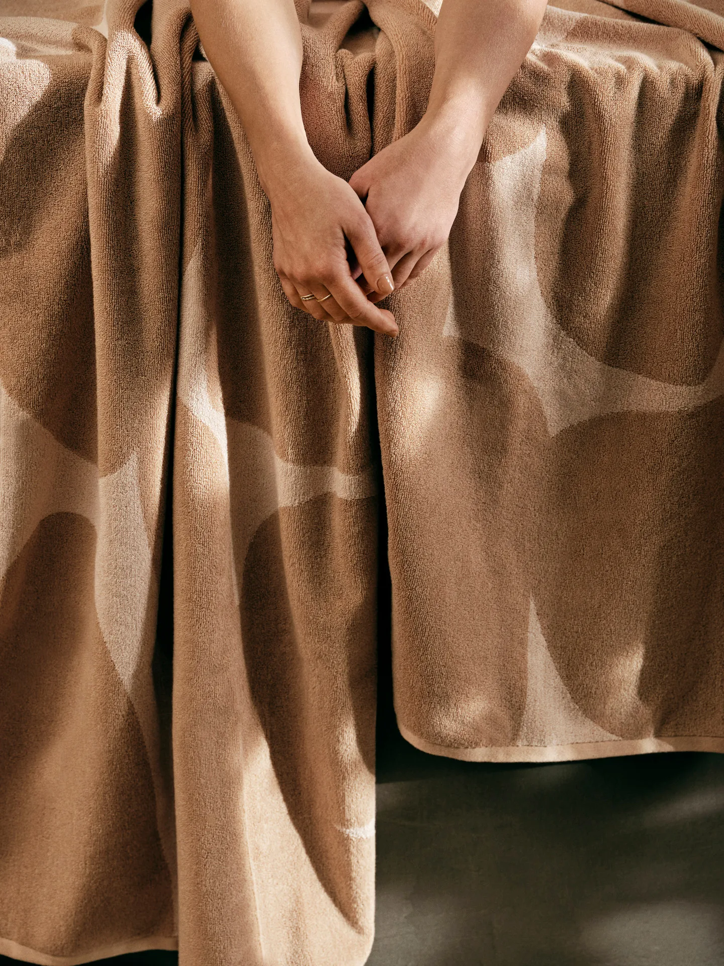 Serviette de bain Ebb 100x150 cm, Sand, off-white Ferm Living