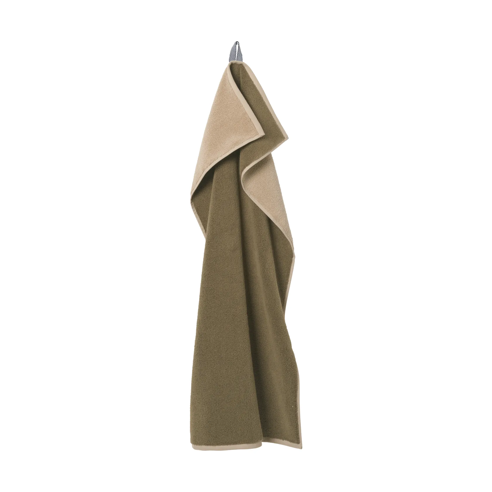 Serviette de bain Ekko, Olive-cashmere, 70x140 cm Ferm Living