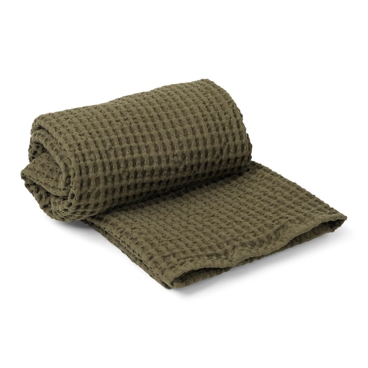 Serviette de bain Organic 70x140 cm - Olive - Ferm LIVING