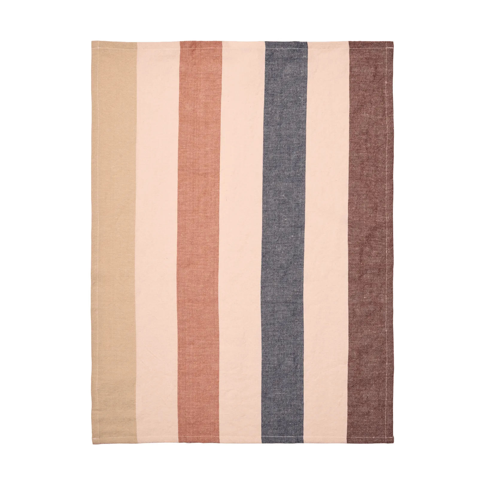 Serviette de cuisine Hale 50x70 cm, Cashmere-mocha-indigo blue Ferm Living