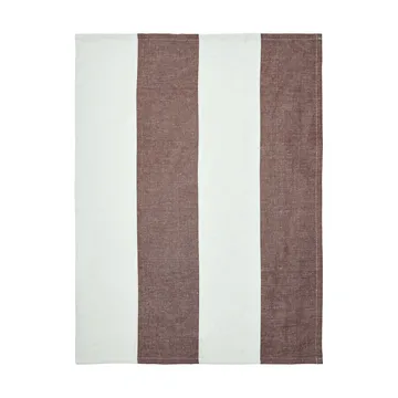 Serviette de cuisine Hale 50x70 cm - Chestnut-frosted lime - Ferm Living
