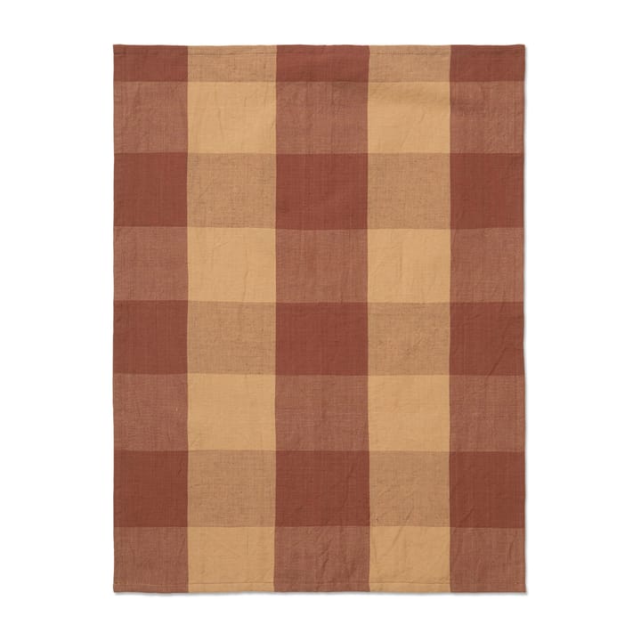 Serviette de cuisine Hale 50x70 cm - Peach-spice red - Ferm LIVING