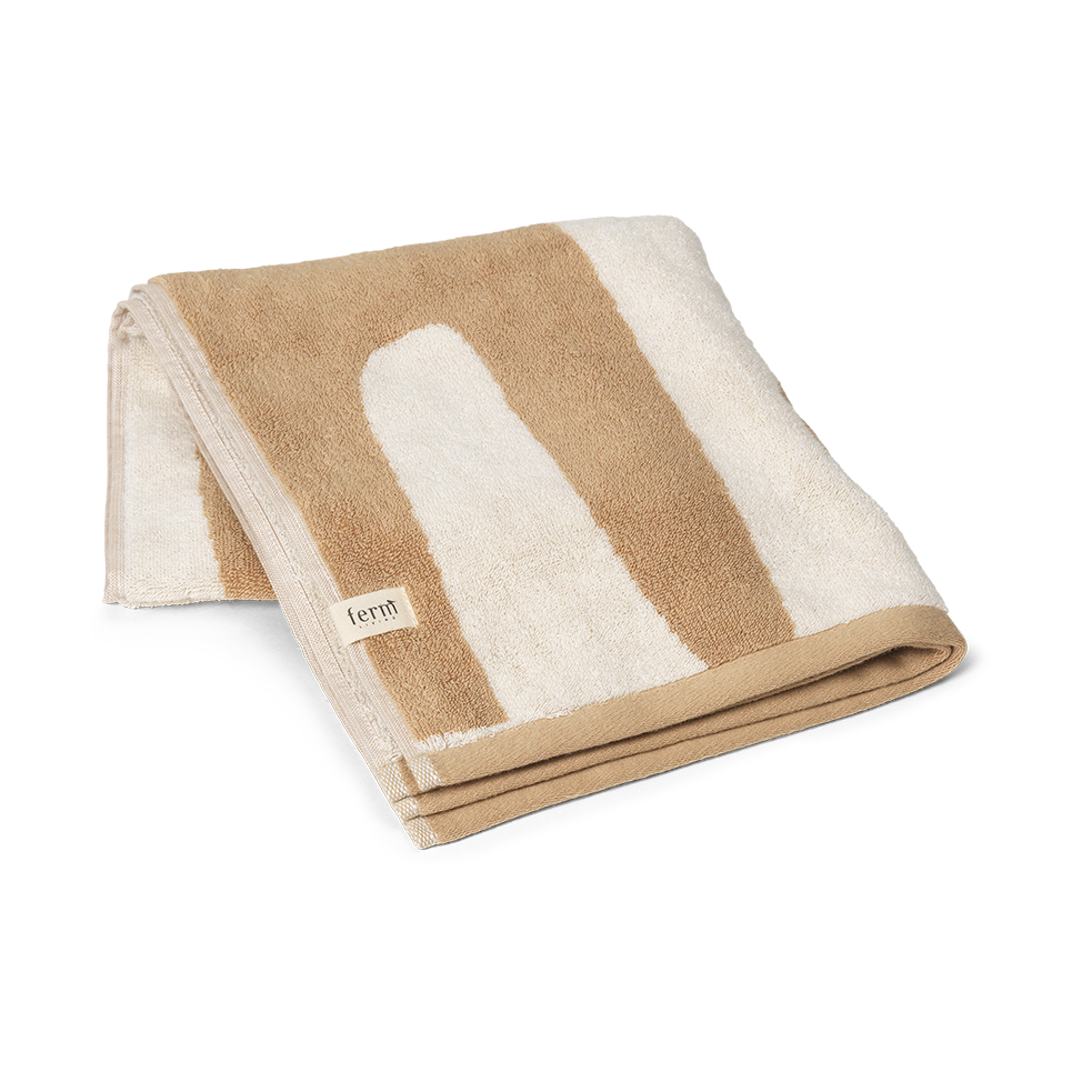 Ferm Living Serviette Ebb 50x100 cm Sand, off-white