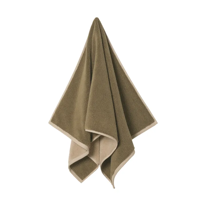Serviette Ekko - Olive-cashmere, 50x100 cm - Ferm Living