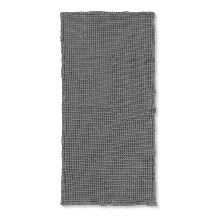 Serviette en coton écologique gris - 50x100 cm - ferm LIVING