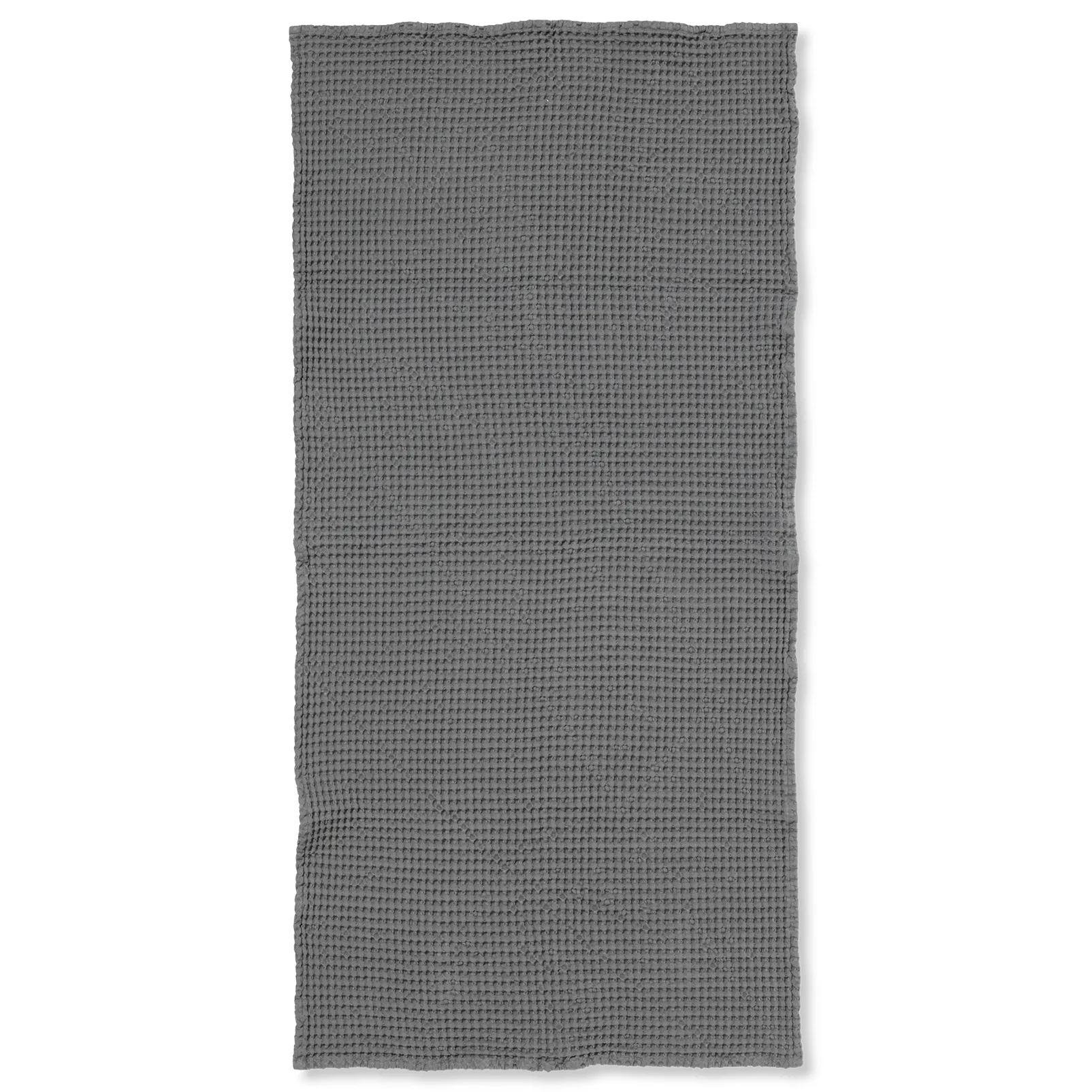 Serviette en coton écologique gris, 70x140 cm Ferm Living