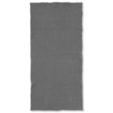 Serviette en coton écologique gris - 70x140 cm - Ferm Living