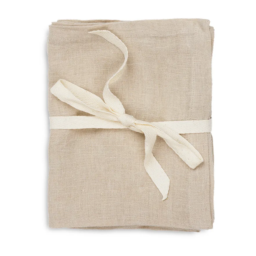 Serviettes en lin Ferm Living Lot de 2, Natural Ferm Living