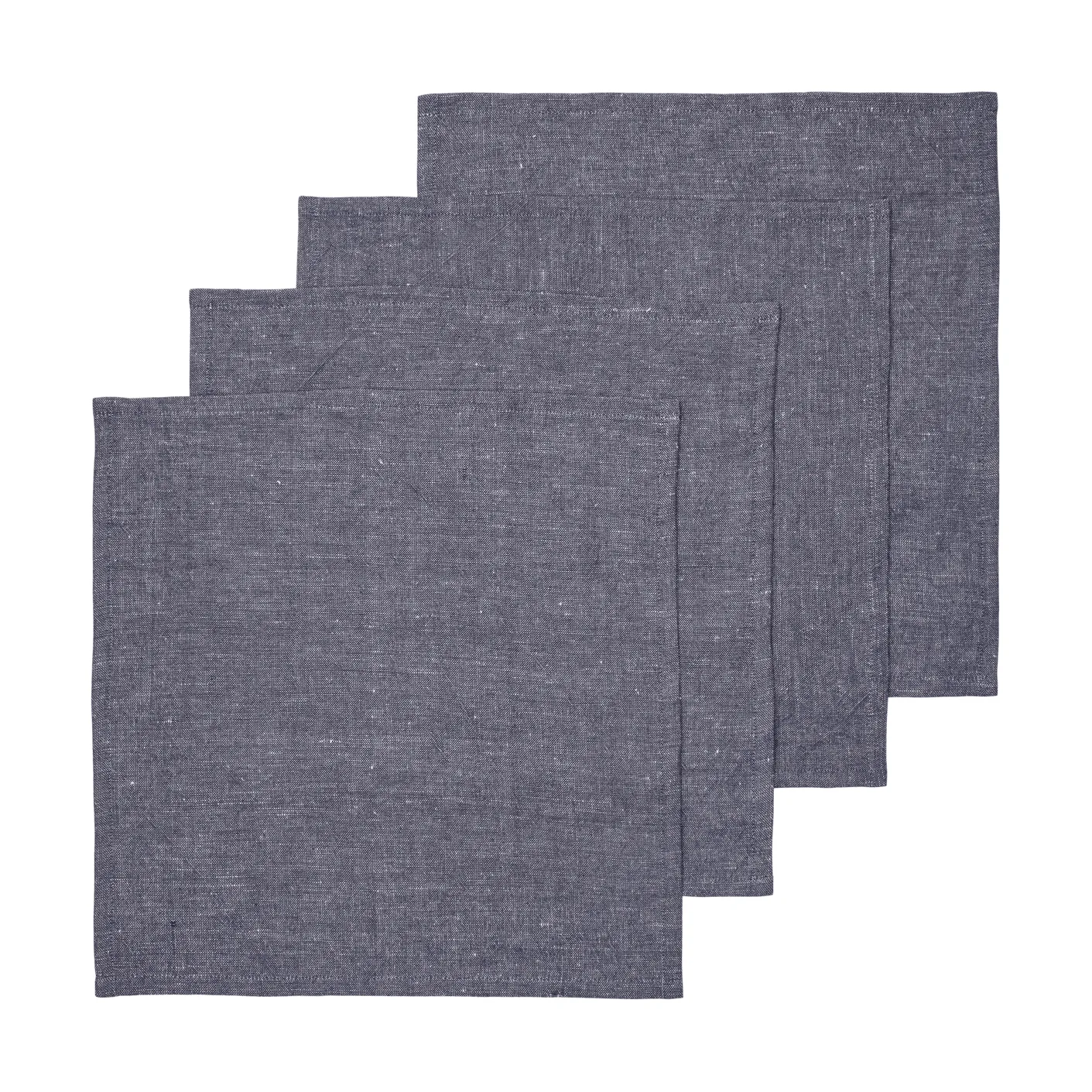 Serviettes Hale lot de 4, Indigo blue, 35x35 cm Ferm Living