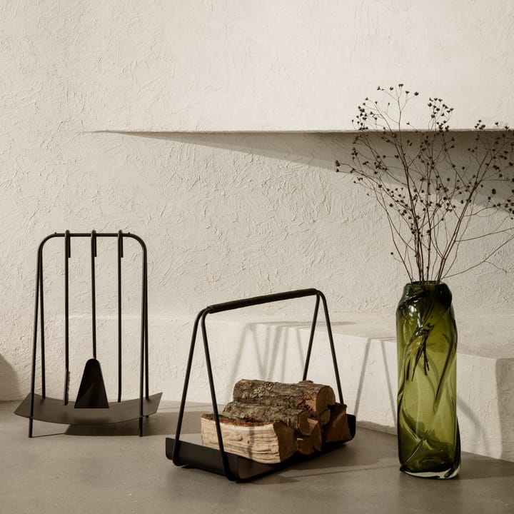 Serviteur pour cheminée Port, Noir Ferm Living
