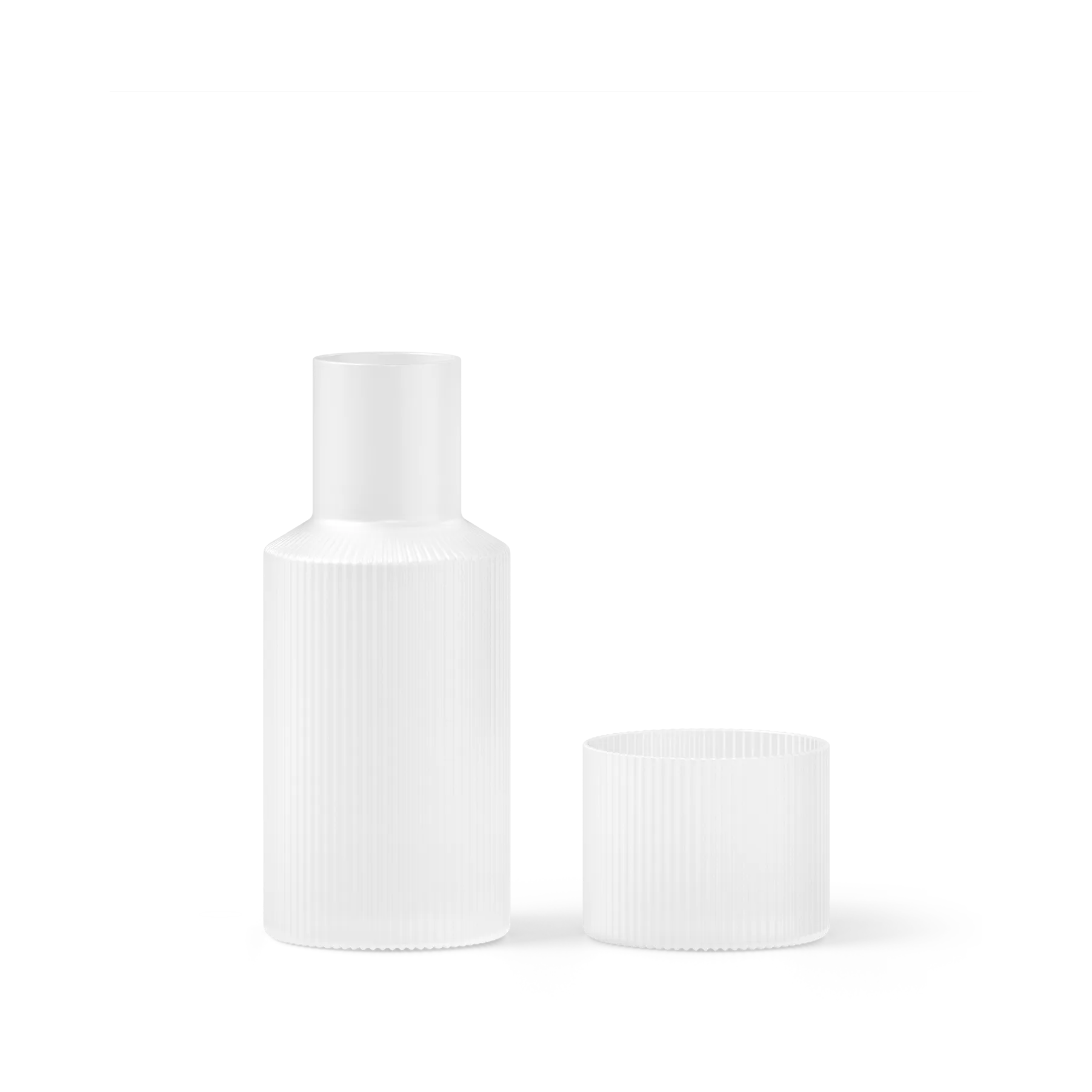 Set carafe Ripple small , Frosted Ferm Living