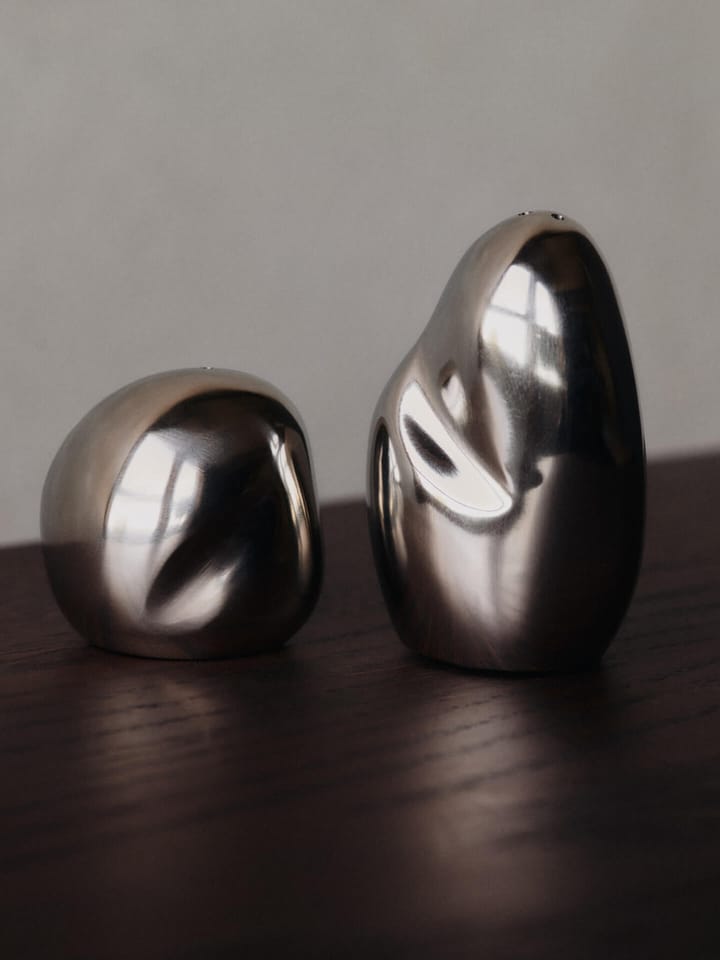 Set sel et poivre Orevo, Polished Stainless Steel Ferm Living