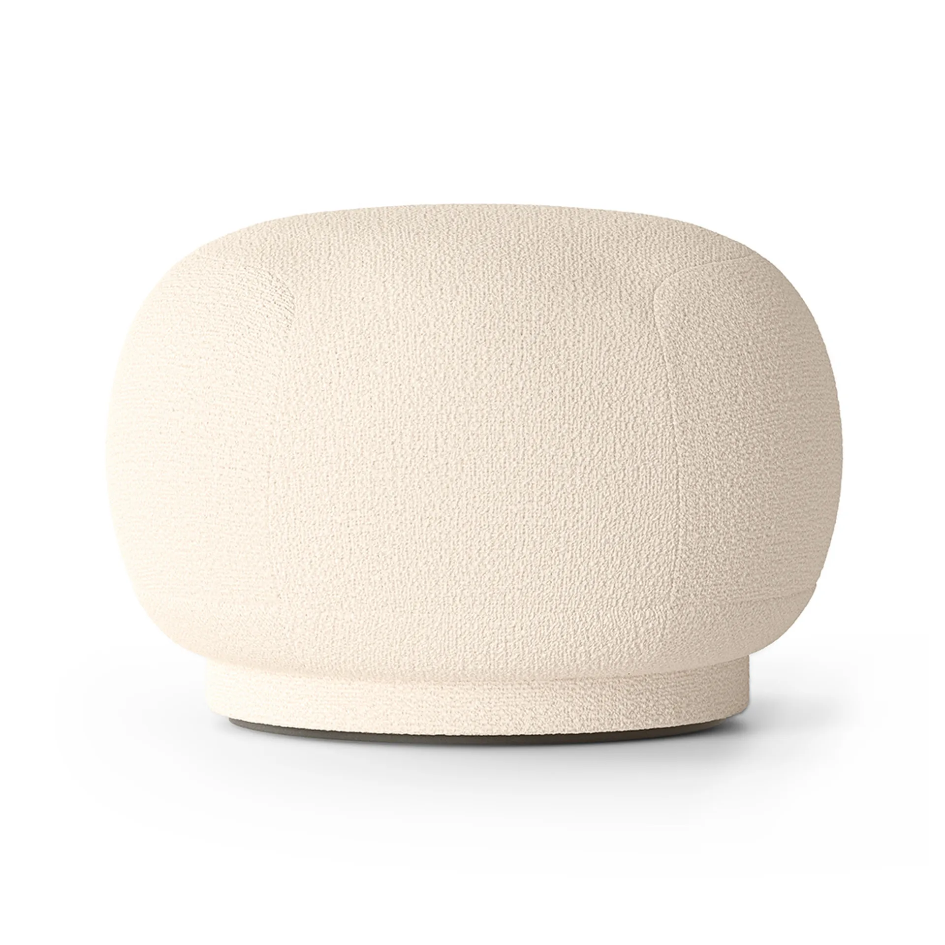 Siège pouf Rico, Laine bouclée blanc cassé Ferm Living