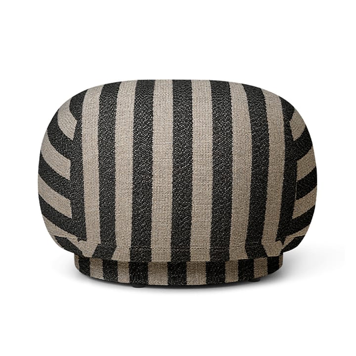 Siège pouf Rico - Louisiana sable noir - Ferm LIVING