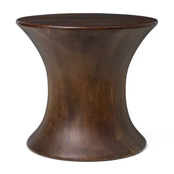 Spin tabouret rond 30 cm - Bois de manguier, Ø33,5x30 cm - Ferm Living