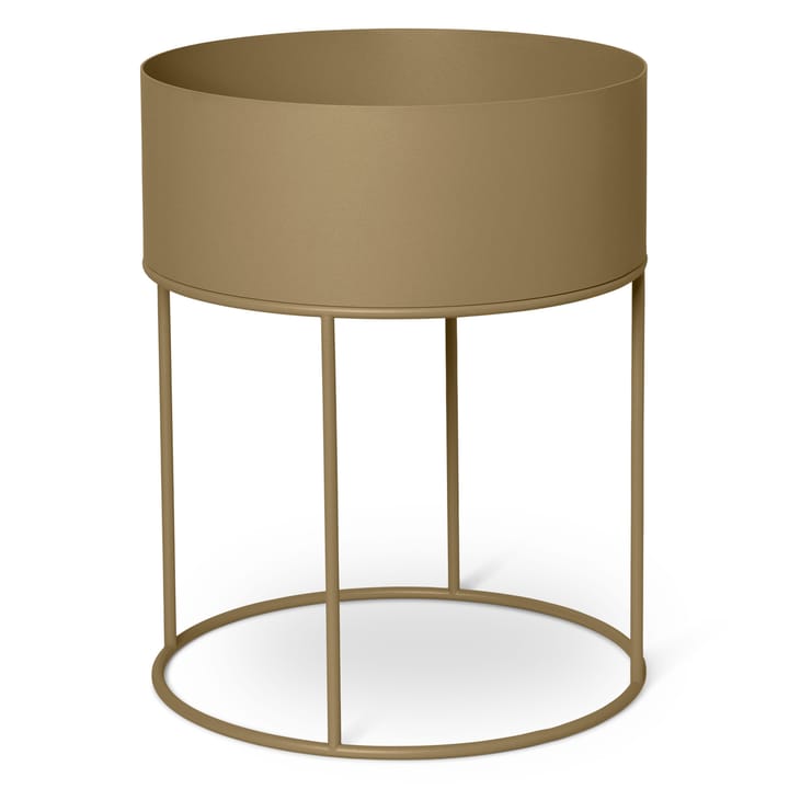 Support ferm LIVING Plant Box rond - Olive - Ferm LIVING