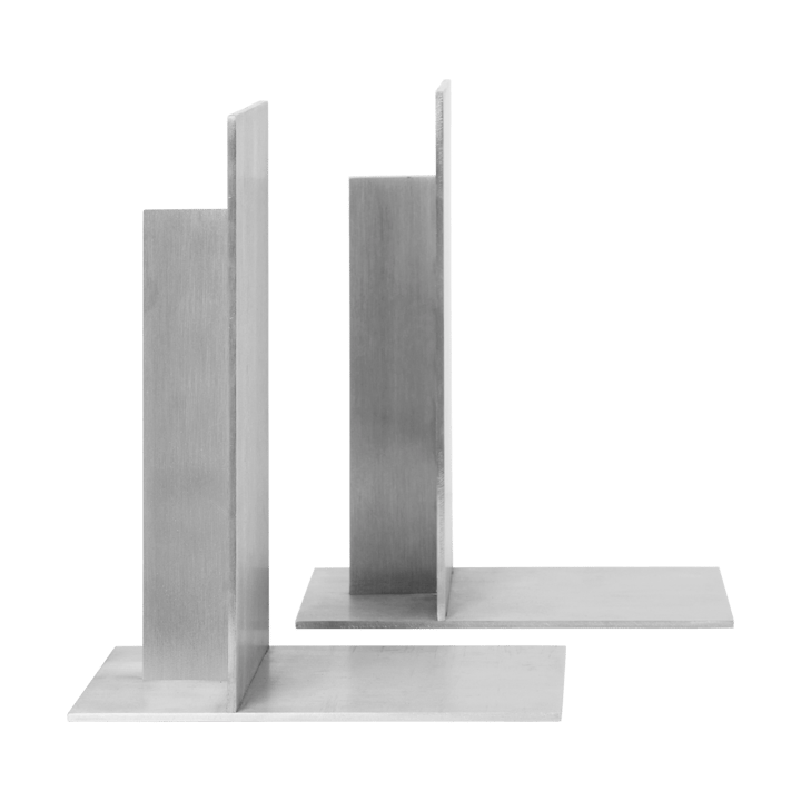 Support pour livres Lager Lot de 2 - Aluminium - Ferm Living