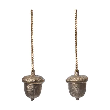 Suspension décorative Acorn, lot de 2 - Laiton - Ferm Living