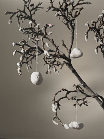 Suspensions pour sapin de Noël Snowball ornaments 3 pièces - White - Ferm Living