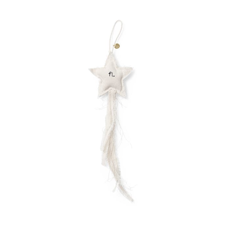 Suspensions pour sapin de Noël Vela Star Ornaments 4 pièces, Natural Ferm Living