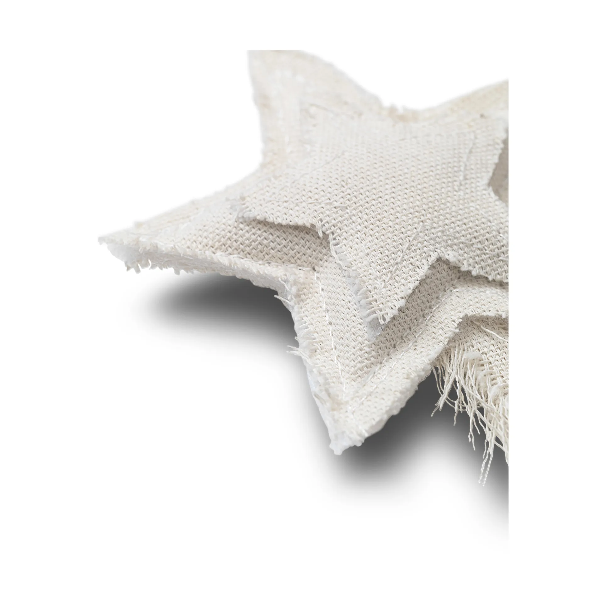 Suspensions pour sapin de Noël Vela Star Ornaments 4 pièces, Natural Ferm Living