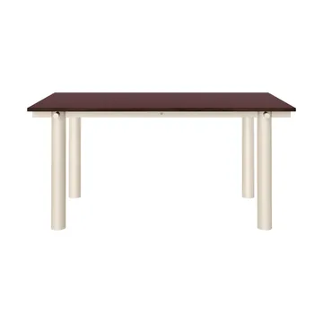 Table à manger Atura - Light cashmere-burgundy, 90x160 cm - Ferm Living