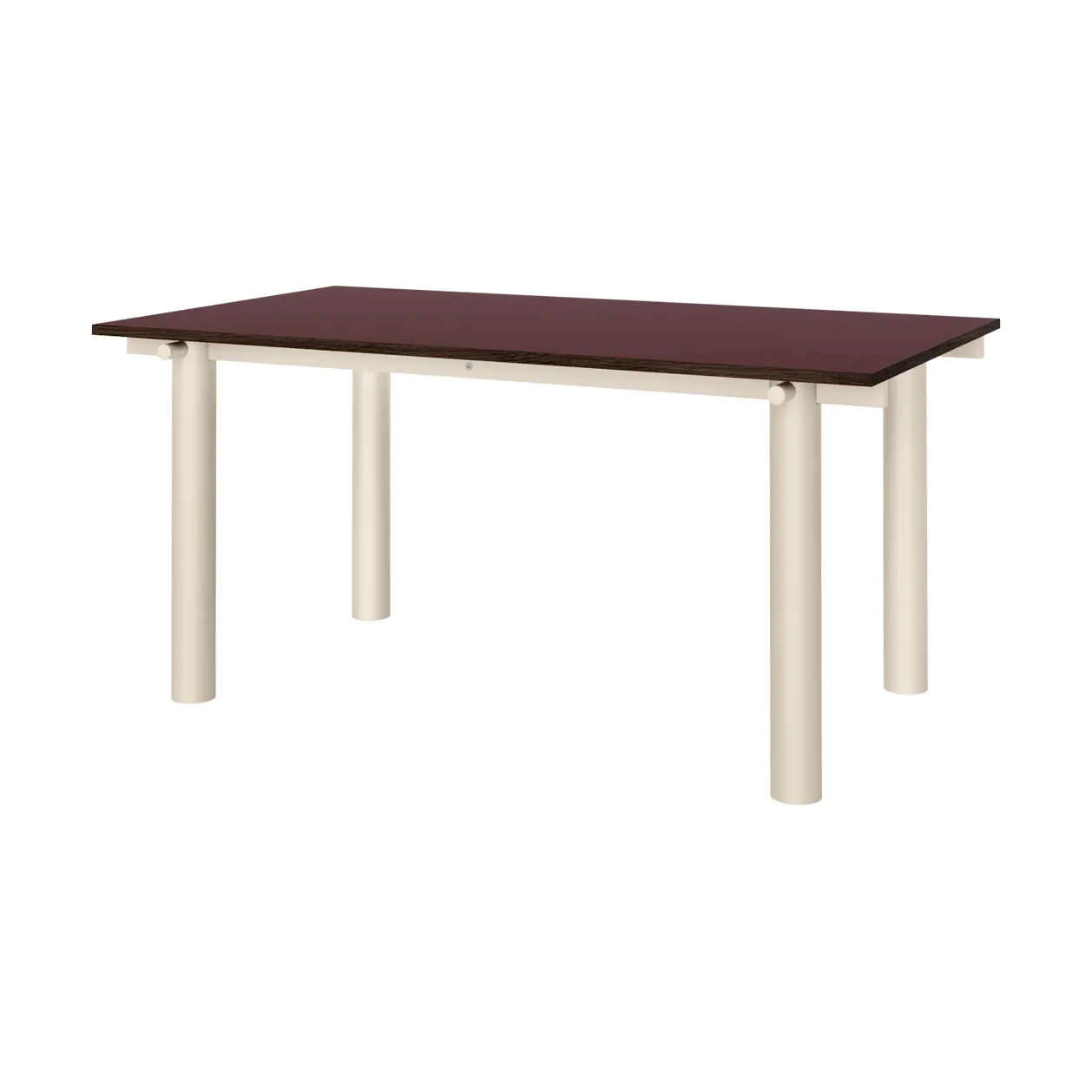 Table à manger Atura, Light cashmere-burgundy, 90x160 cm Ferm Living