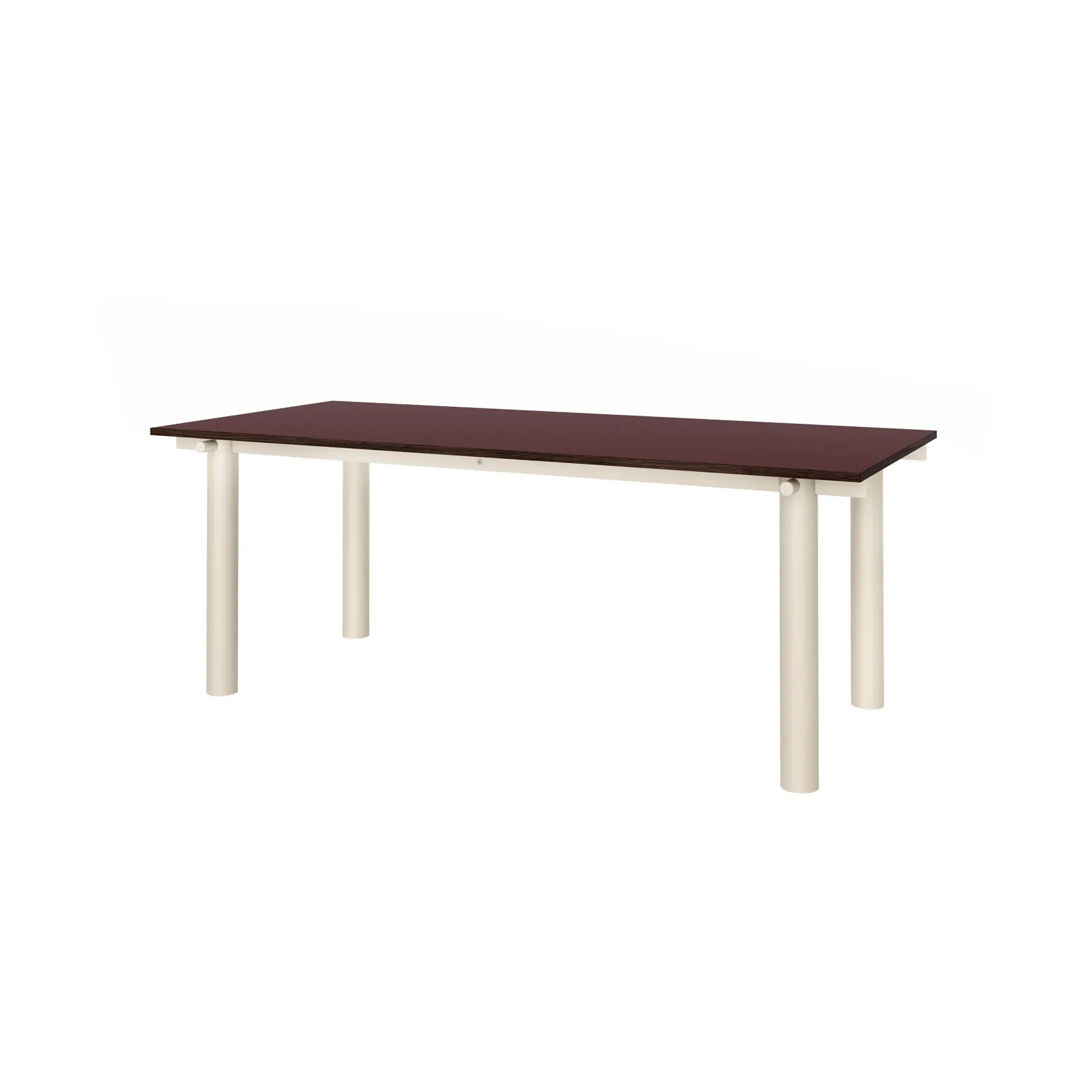 Table à manger Atura, Light cashmere-burgundy, 90x200 cm Ferm Living