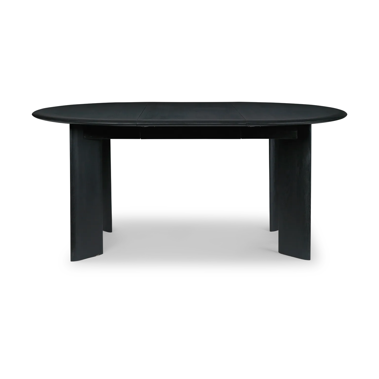 Table à manger Bevel Extendable, Hêtre huilé noir, inclut 2 rallonge Ferm Living