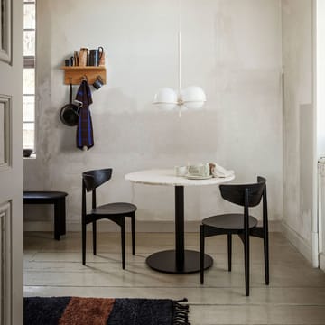 Table à manger Mineral - blanc, marbre bianco curia - ferm LIVING