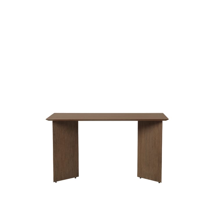 Table à manger Mingle - walnut veneer, 160cm, pieds en angle placage de noyer - Ferm LIVING