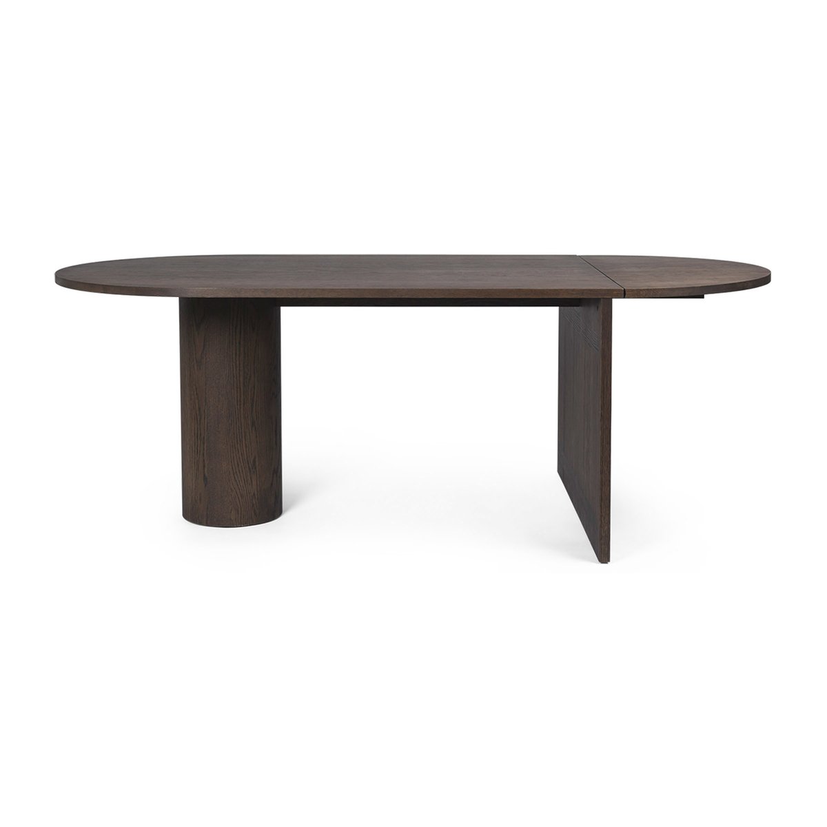 Ferm Living Table à manger Pylo 210x100x74 cm Dark stained oak