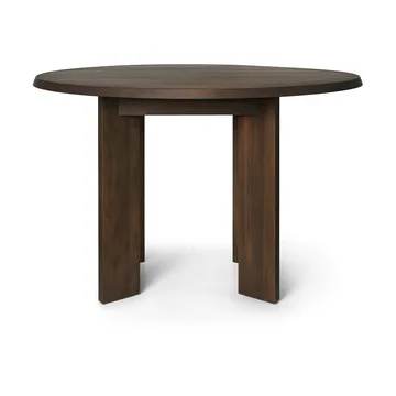 Table à manger Tarn 104,6x113,5 cm - Bois de hêtre foncé teinté - Ferm Living