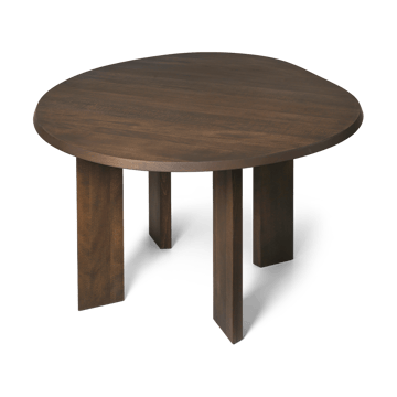 Table à manger Tarn 104,6x113,5 cm - Bois de hêtre foncé teinté - ferm LIVING