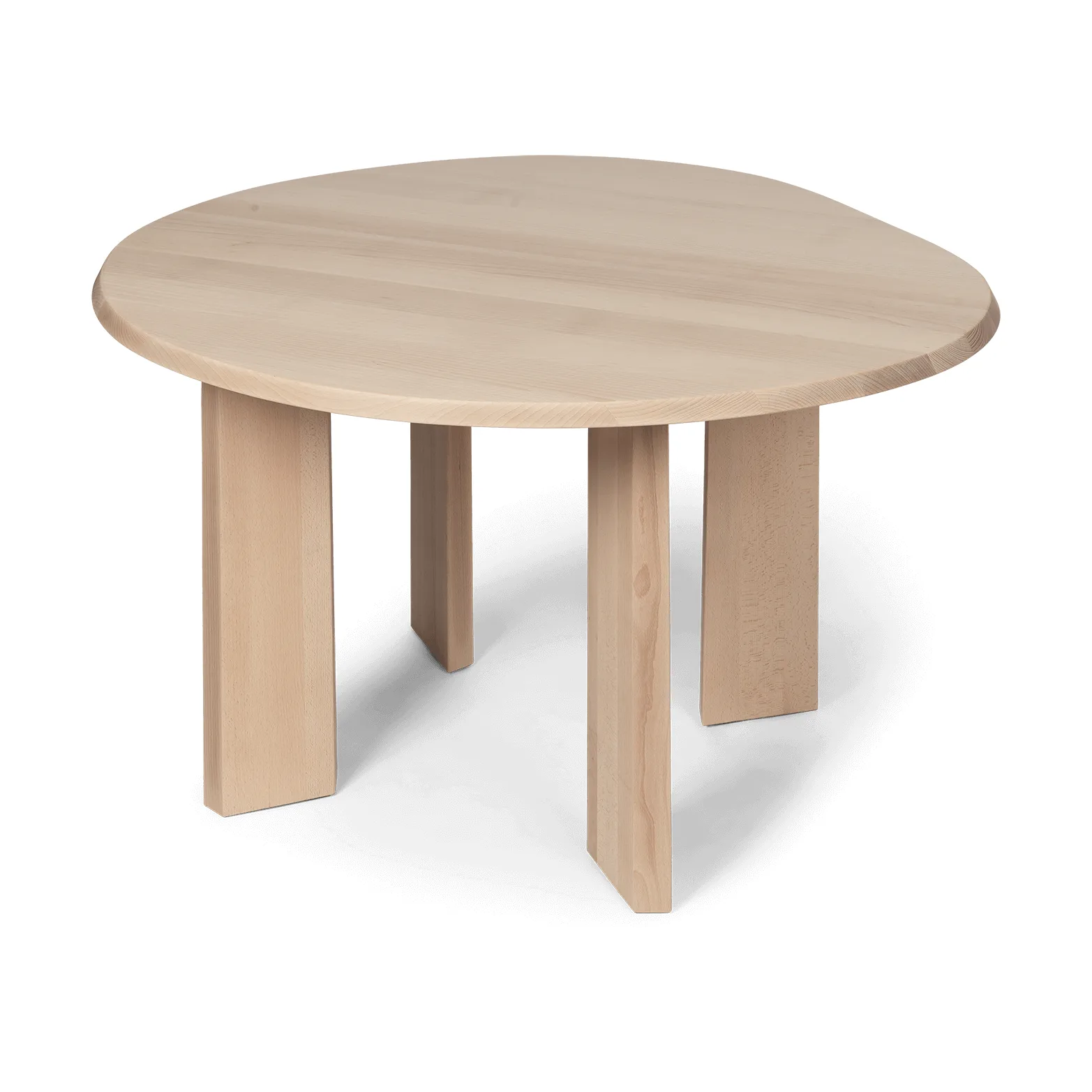 Table à manger Tarn 104,6x113,5 cm, White Oiled Beech Ferm Living