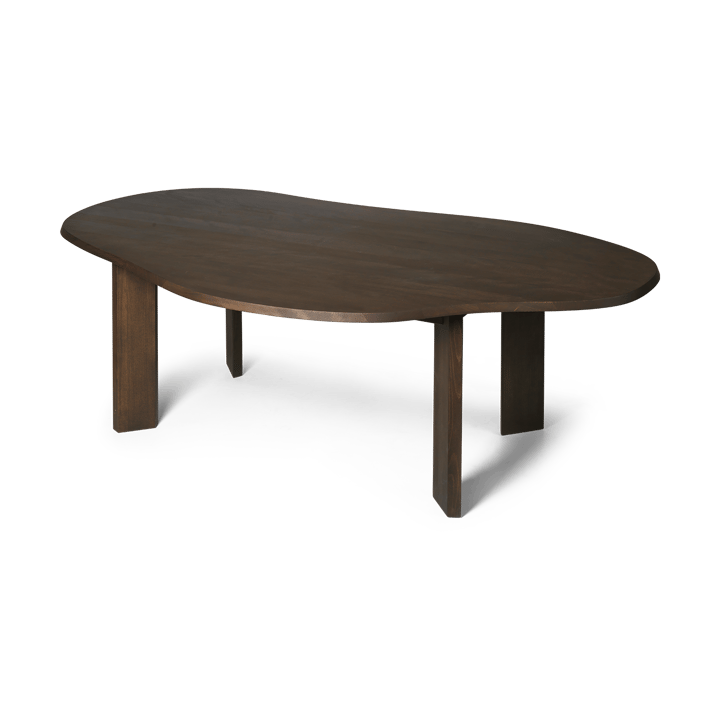 Table à manger Tarn 118,5x220 cm - Bois de hêtre foncé teinté - ferm LIVING