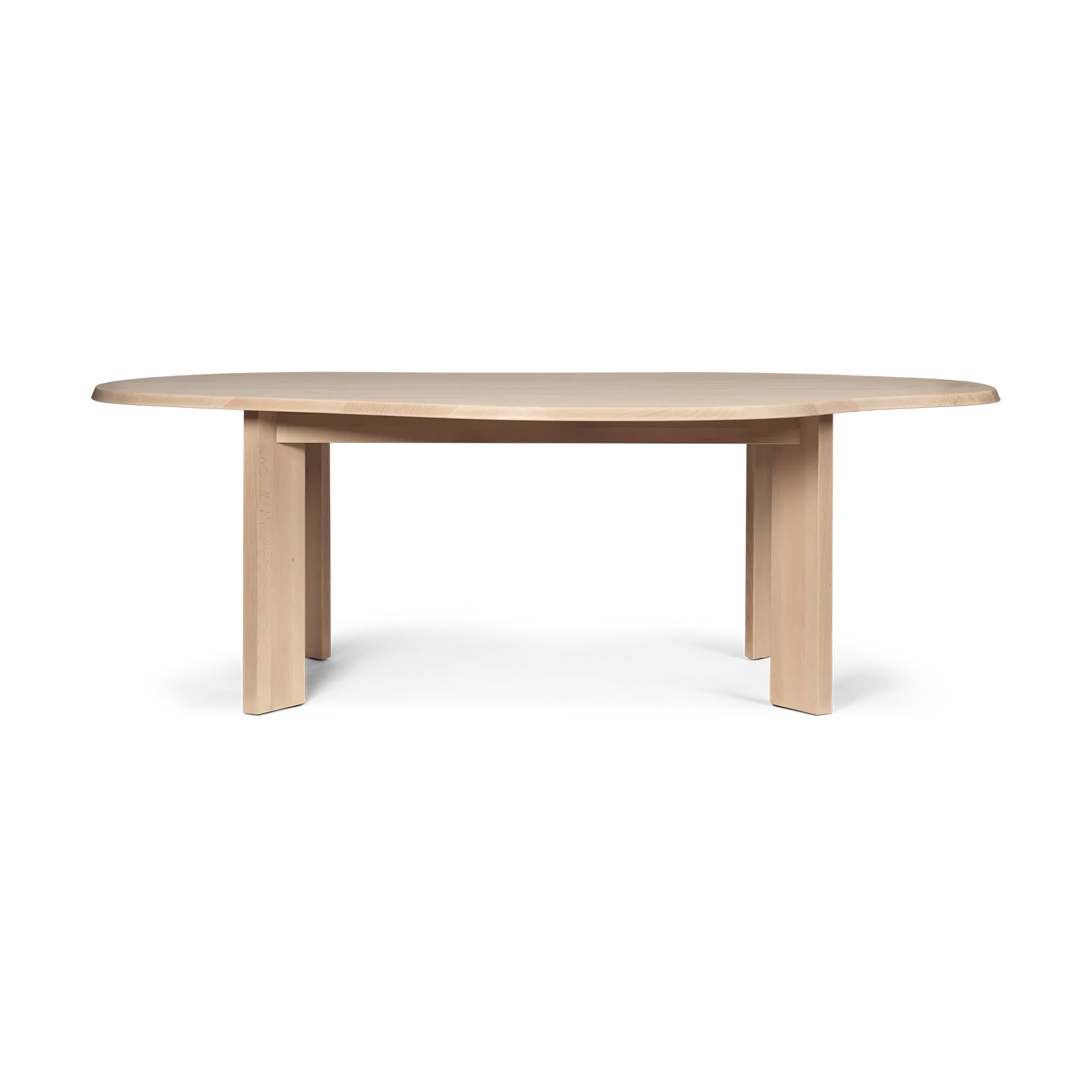 Table à manger Tarn 118,5x220 cm, White Oiled Beech Ferm Living