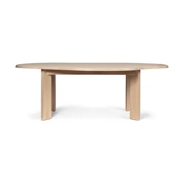 Table à manger Tarn 118,5x220 cm - White Oiled Beech - Ferm Living