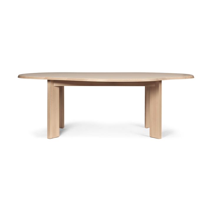 Table à manger Tarn 118,5x220 cm - White Oiled Beech - ferm LIVING