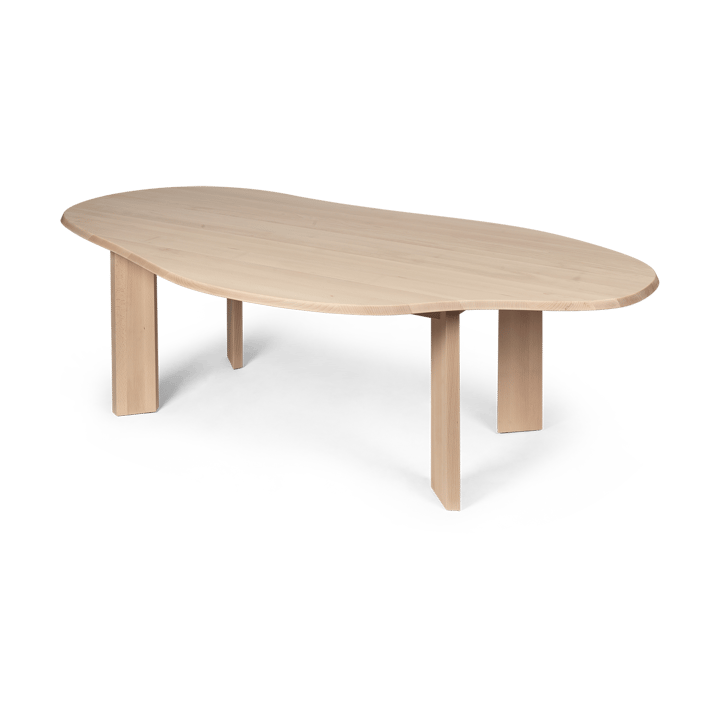 Table à manger Tarn 118,5x220 cm - White Oiled Beech - ferm LIVING
