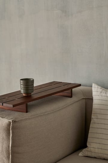 Table à plateau Tategu 70x22,1x7 cm - Dark brown - Ferm Living