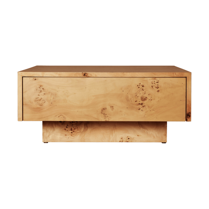Table basse Burl storage 70x70 cm, Natural Ferm Living