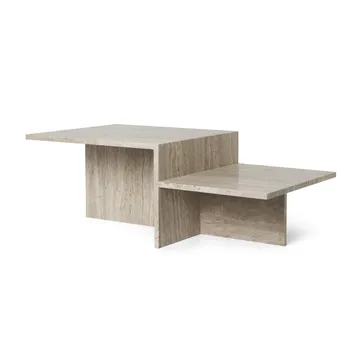 Table basse Distinct - Travertin - Ferm Living
