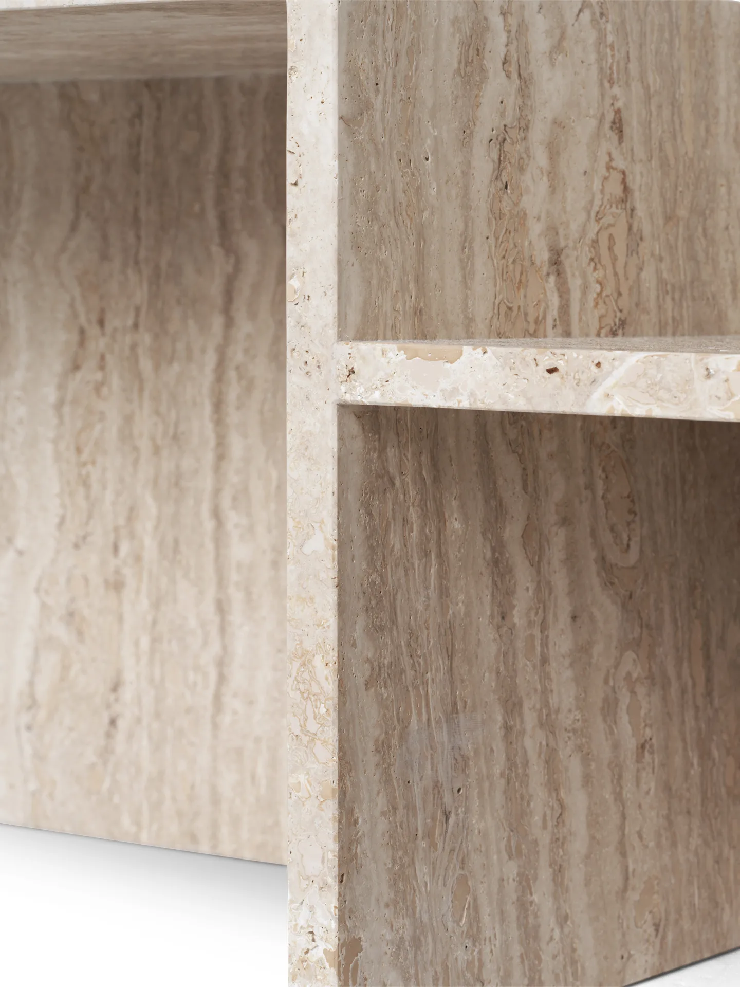 Table basse Distinct, Travertin Ferm Living