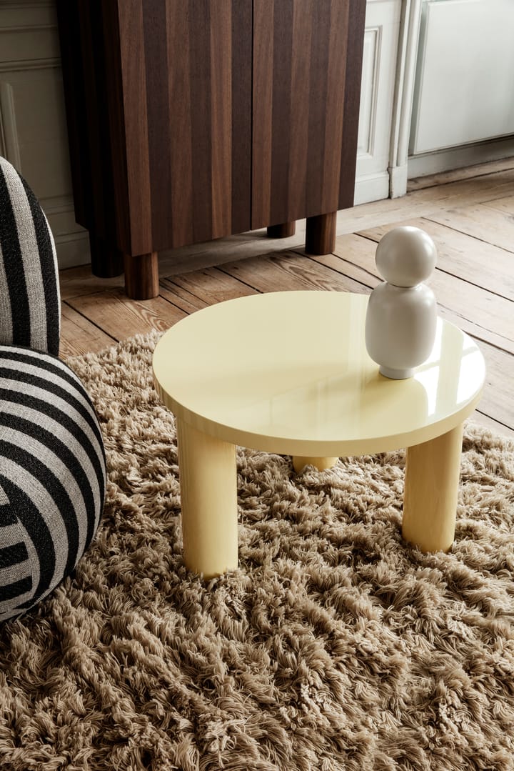 Table basse Post petite Ø65 cm - Lemonade - ferm LIVING