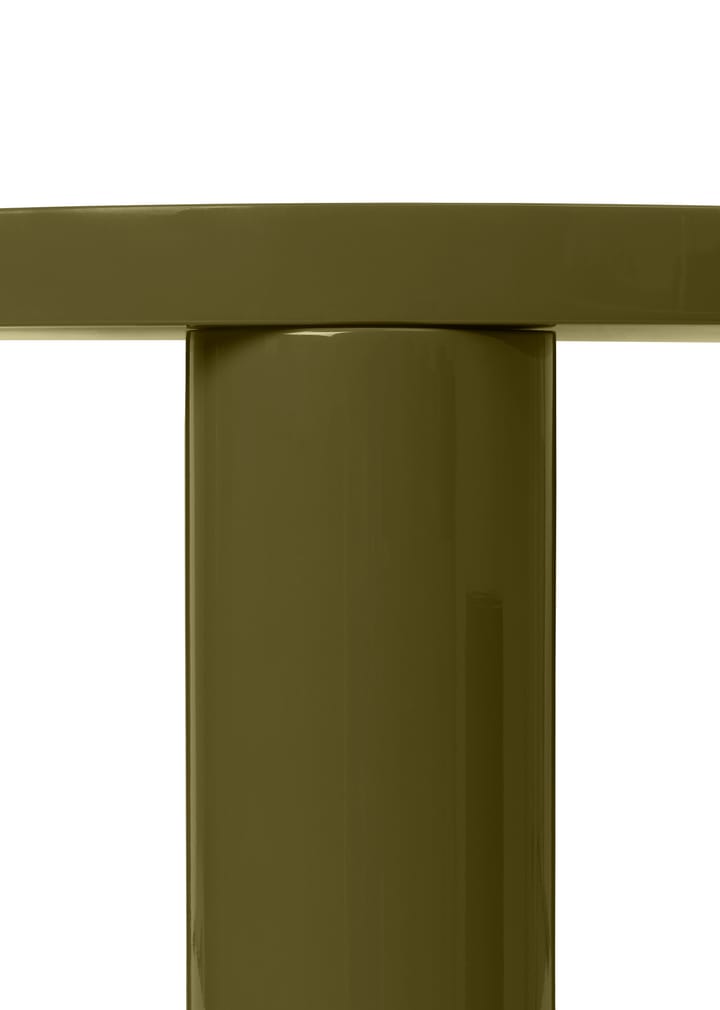 Table basse Post petite Ø65 cm - Olive - ferm LIVING