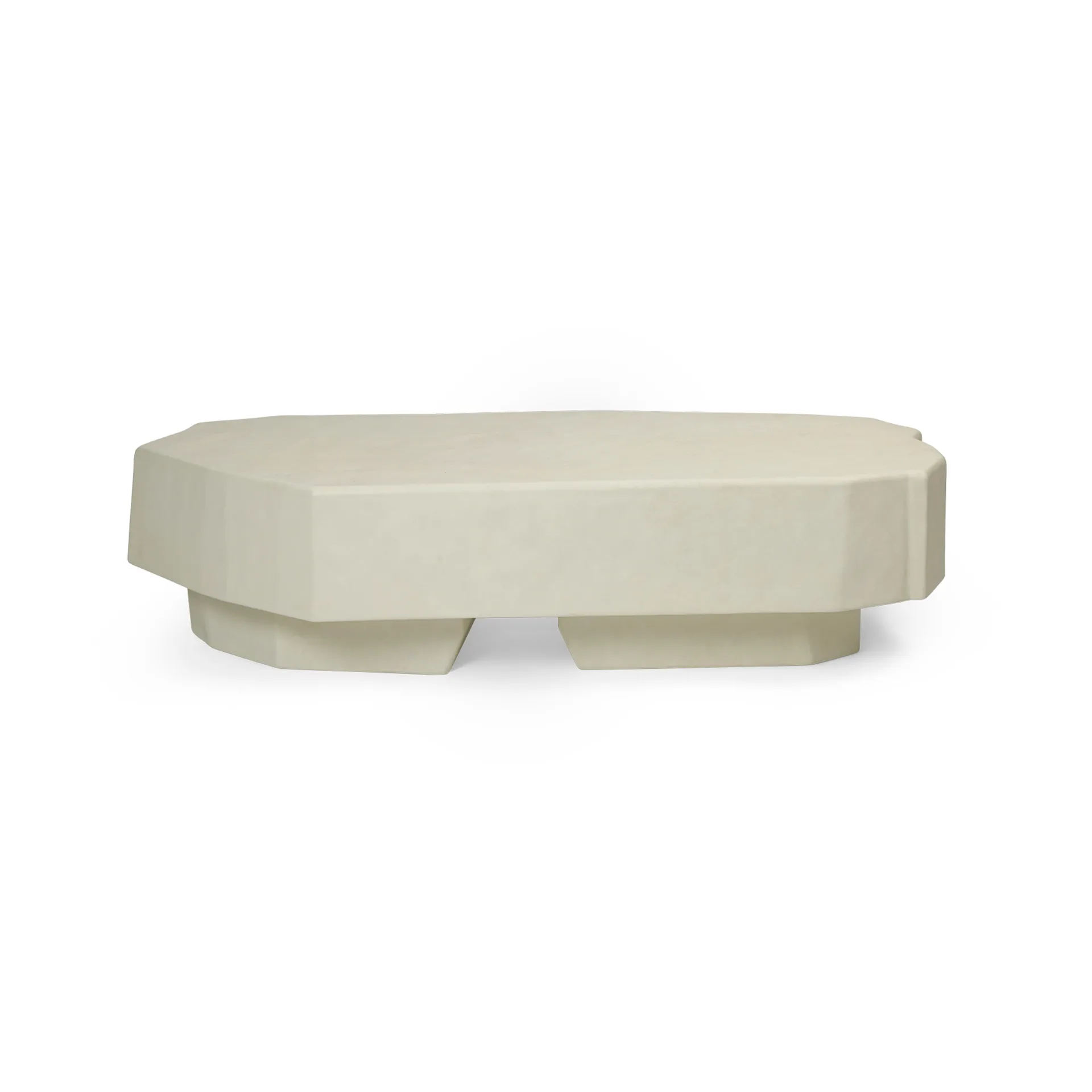 Table basse Staffa 163,5x82,4 cm, Ivoire Ferm Living